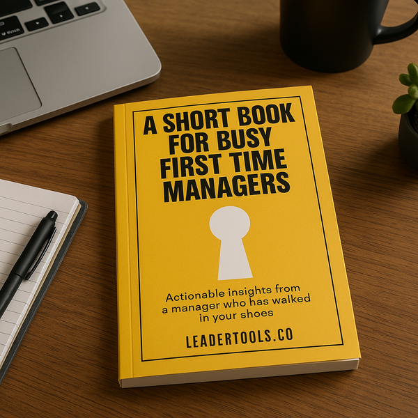 A short Book for Busy First Time Managers