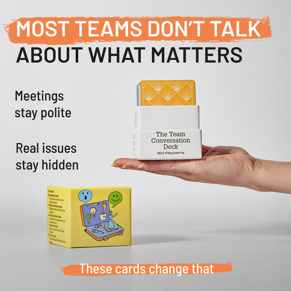 The Team Conversation Deck - Break down silos and spark authentic conversations