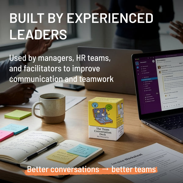 The Team Conversation Deck - Break down silos and spark authentic conversations