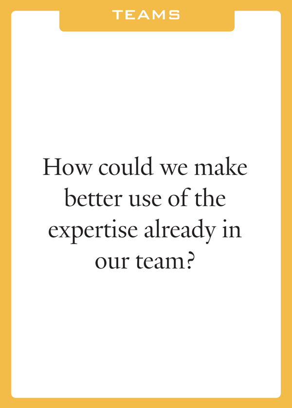 The Team Conversation Deck - Break down silos and spark authentic conversations