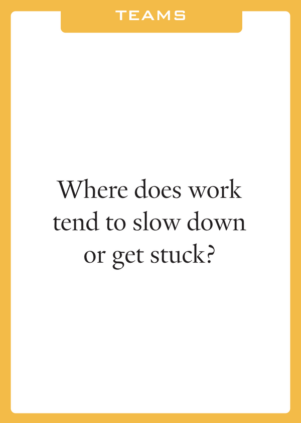 The Team Conversation Deck - Break down silos and spark authentic conversations