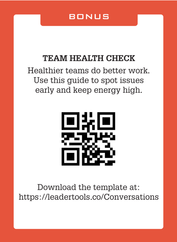 The Team Conversation Deck - Break down silos and spark authentic conversations