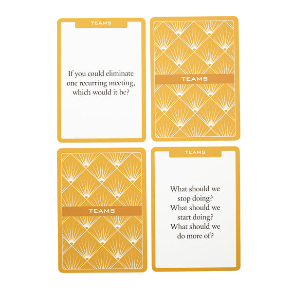 The Team Conversation Deck - Break down silos and spark authentic conversations