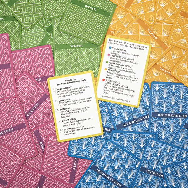 The Team Conversation Deck - Break down silos and spark authentic conversations