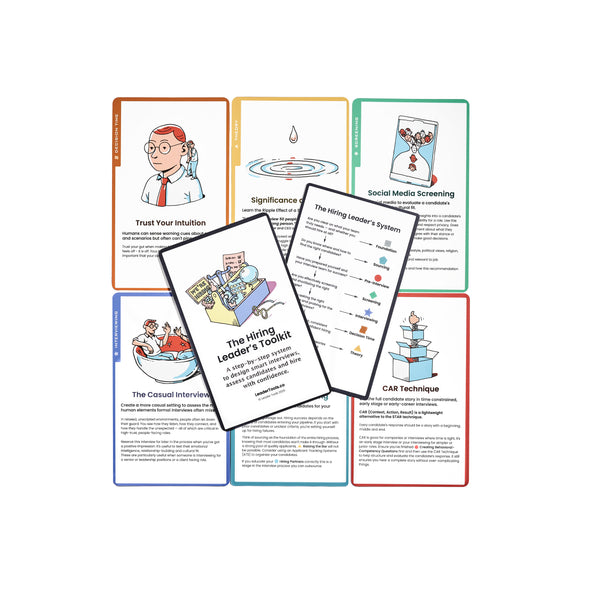 The Hiring Leader's Toolkit - Step by Step Guide To Hiring Better Talent