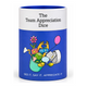 The Team Appreciation Dice gift tube, team building game for work